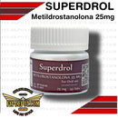 SUPERDROL 25 mg (Metildrostanolona) | 50 tabletas | Esteroides ROTTERDAM - esteroides
