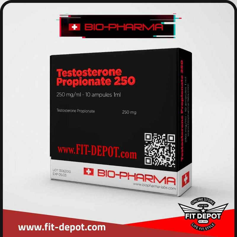 Testosterona Propionato 250 mg/ml |10 ampolletas de 1ml | BIOPHARMA - esteroides