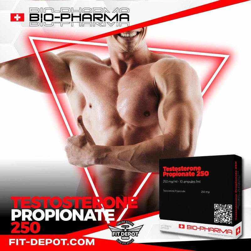 Testosterona Propionato 250 mg/ml |10 ampolletas de 1ml | BIOPHARMA - esteroides
