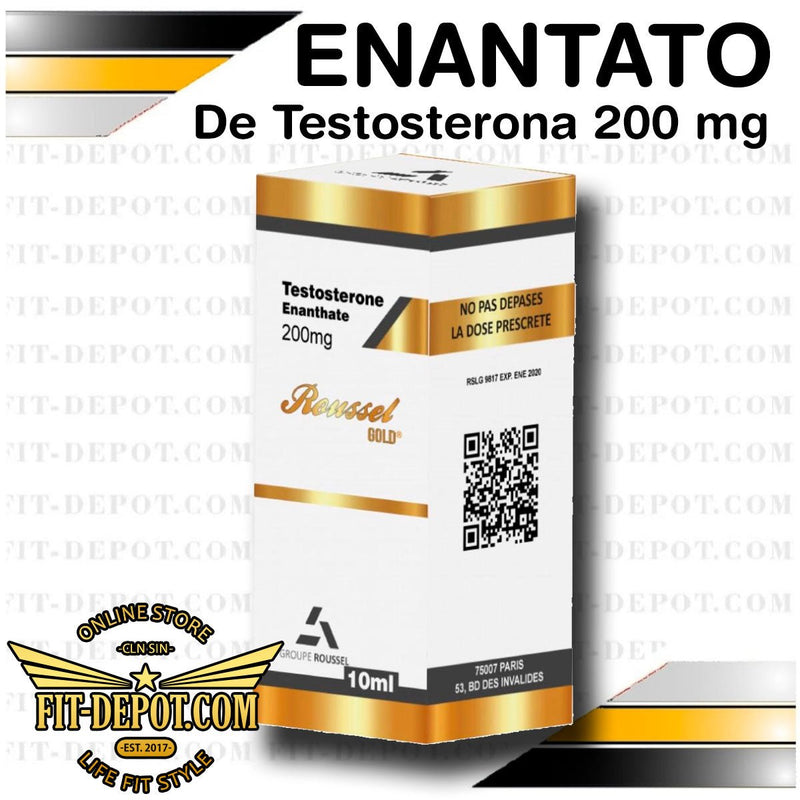TESTOSTERONE ENANTATO 200 MG / 10 ML | ESTEROIDES ROUSSEL UCLAR - esteroides