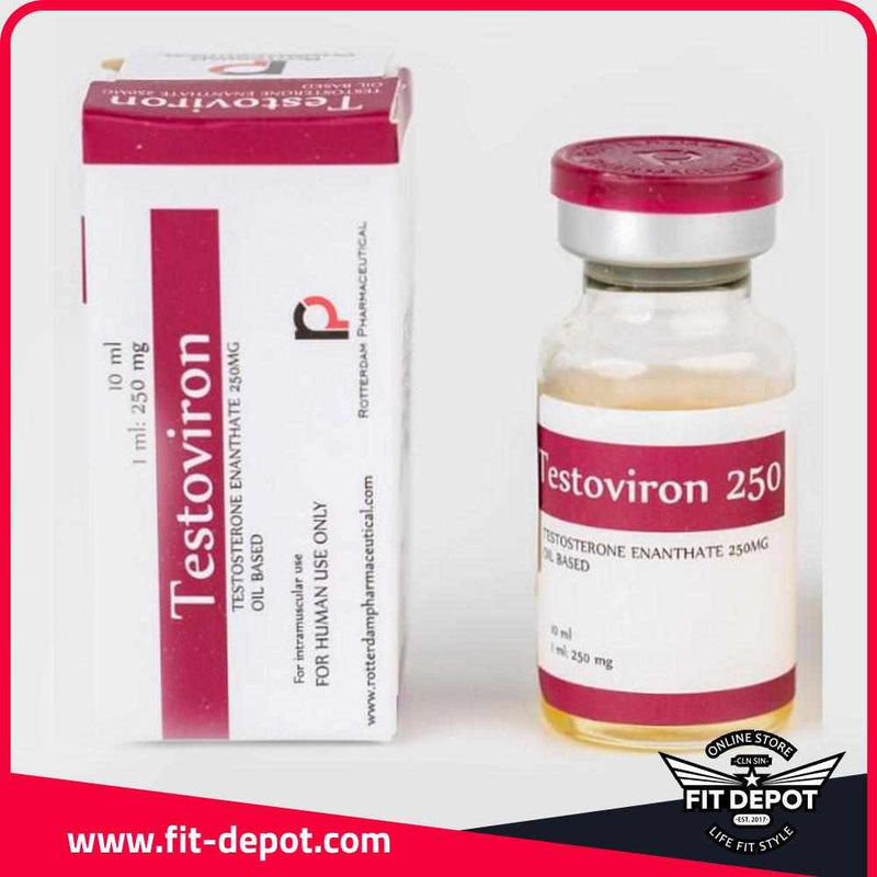 Testoviron 250 - Enantato de Testosterona   / 250 mg/1ml / 10 ML - Esteroides  Esteroides  ROTTERDAM PHARMACEUTICAL - FIT Depot de México