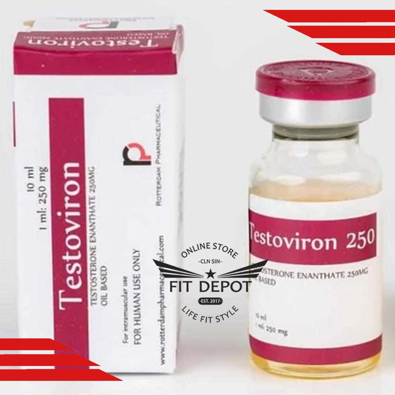 TESTOVIRON 250 mg (Enantato de testosterona) |10 ML | Esteroides ROTTERDAM PHARMACEUTICAL - esteroides
