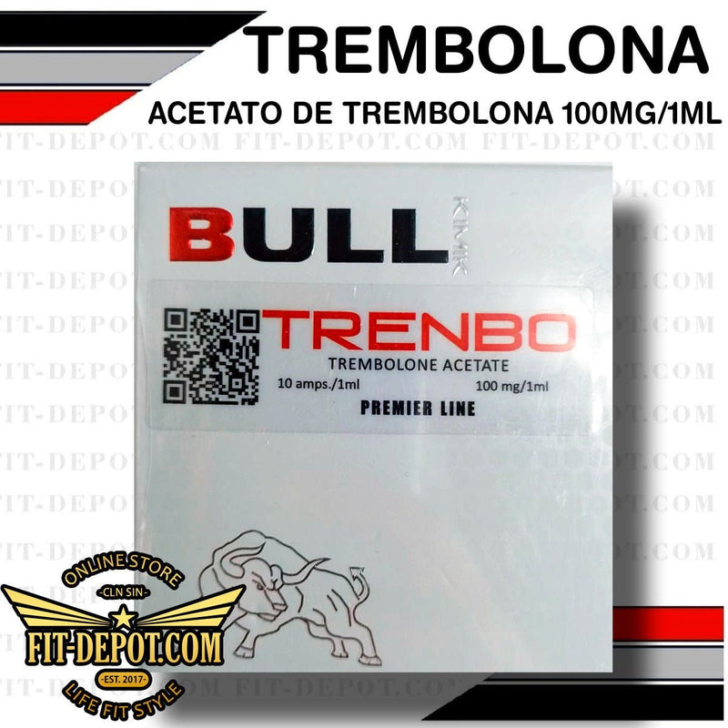TREMBOLONA (Acetato de trembolona) 100 MG - 10 Ampolletas de 1ml - BULL KIMIK - esteroide