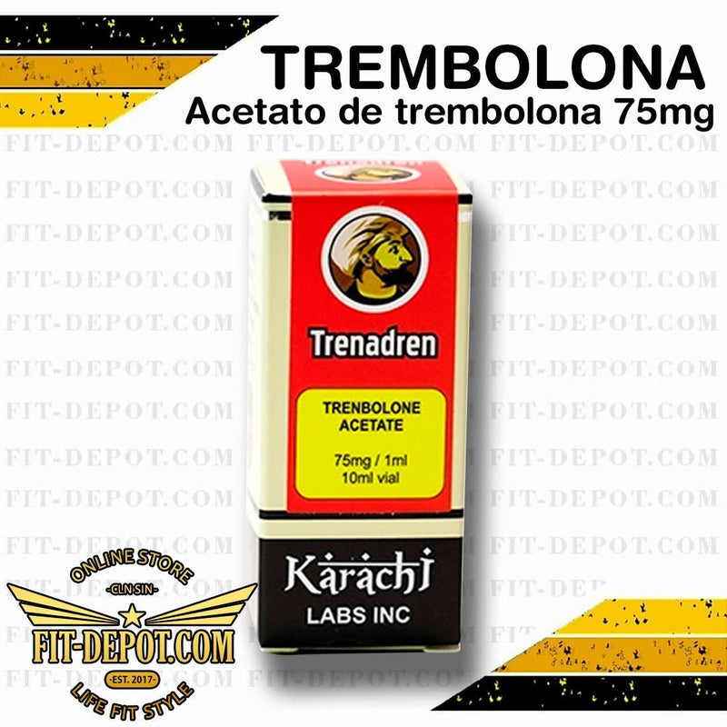 TRENADREN 75 mg – Acetato de Trembolona – 10ml | ESTEROIDES KARACHI LABS - esteroide