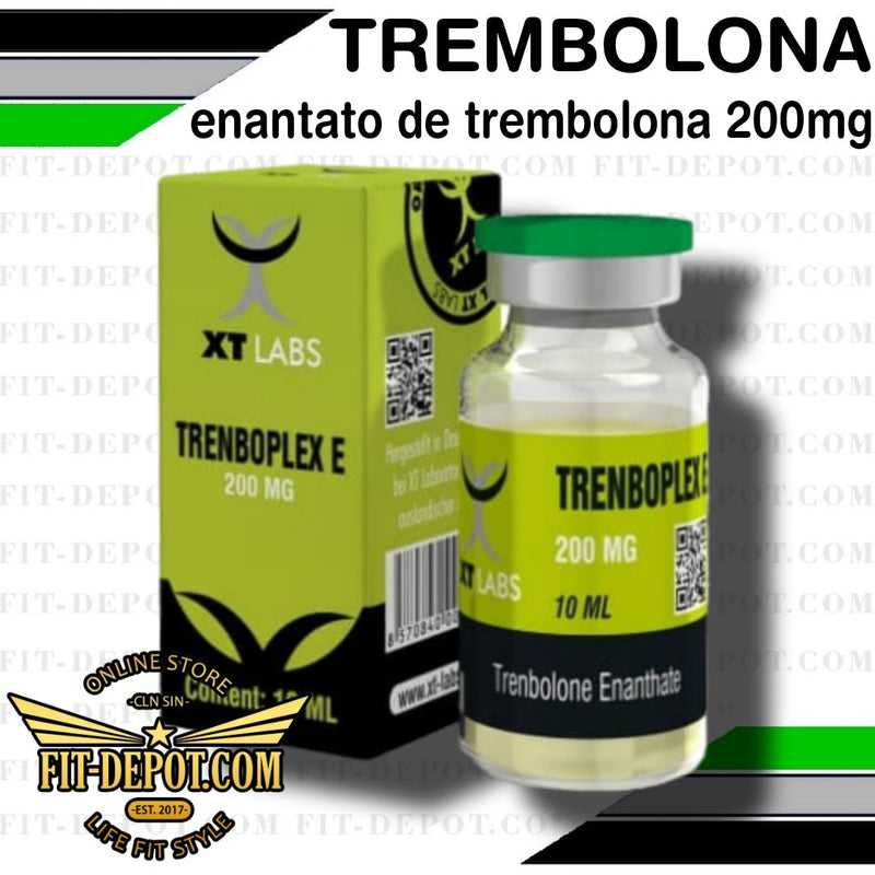TRENBOPLEX E - Enantato de testosterona 200mg / 10ml / XT LABS -