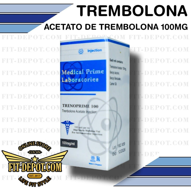 TRENOPRIME (Trembolona = Acetato de trembolona) 100MG / 10ML / Medical Prime - esteroide
