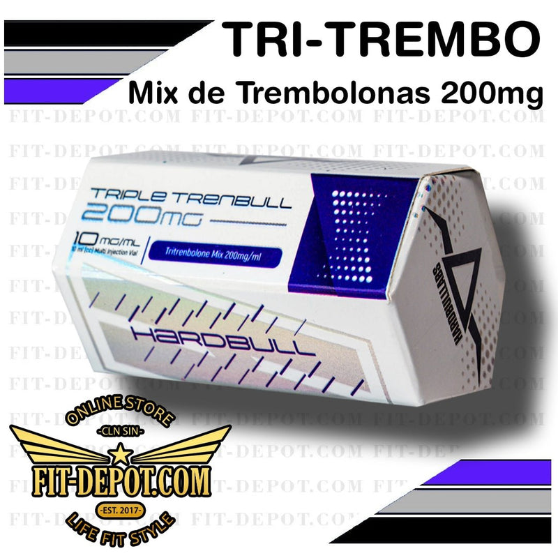 TRIPLE TRENBULL - Tritrembo: Mix de trembolonas 200 mg/ml | 10 ML | HARDBULL LABS - suplementos basicos
