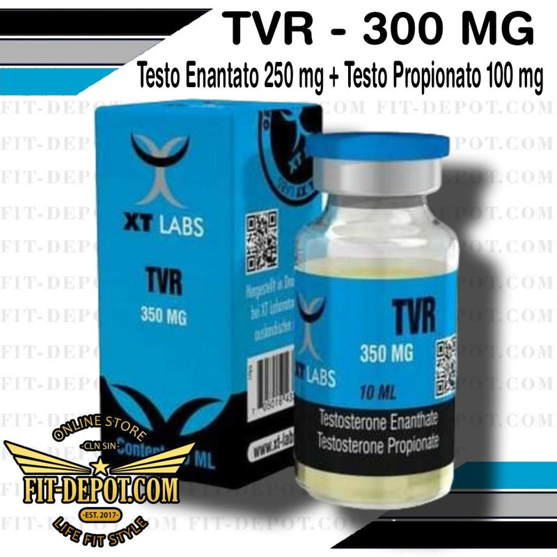TVR-350 - Enanato + Propionato = 350mg (ver formula en descripción) / Frasco 10 ml | Esteroides XT LABS - esteroide