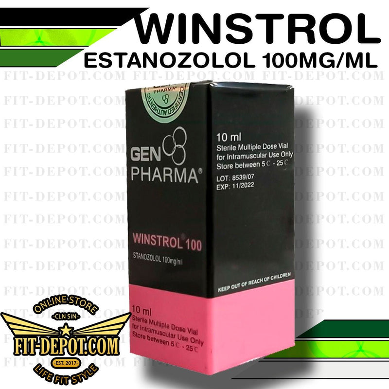 WINSTROL 100 / STANOZOLOL 100MG/ML / GEN PHARMA - esteroides