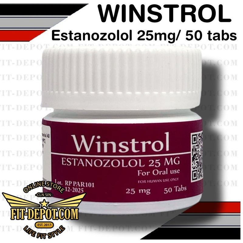 WINSTROL 25 mg (Stanozolol) | 50 tabletas | Esteroides ROTTERDAM PHARMACEUTICAL - esteroides